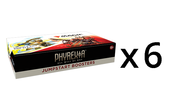 MTG Phyrexia: All Will Be One JUMPSTART Booster CASE (6 JUMPSTART Booster Boxes)